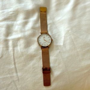 MVMT rose gold watch